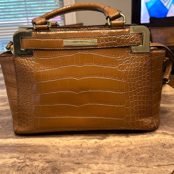 Anne Kline Leather Purse - Picture 1 of 16